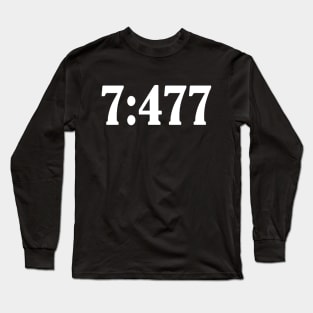 7:477 Journal of the Whills Long Sleeve T-Shirt